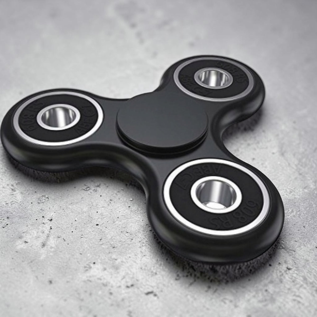 Black Classic – Klasyczny Fidget Spinner Matowy Czarny
