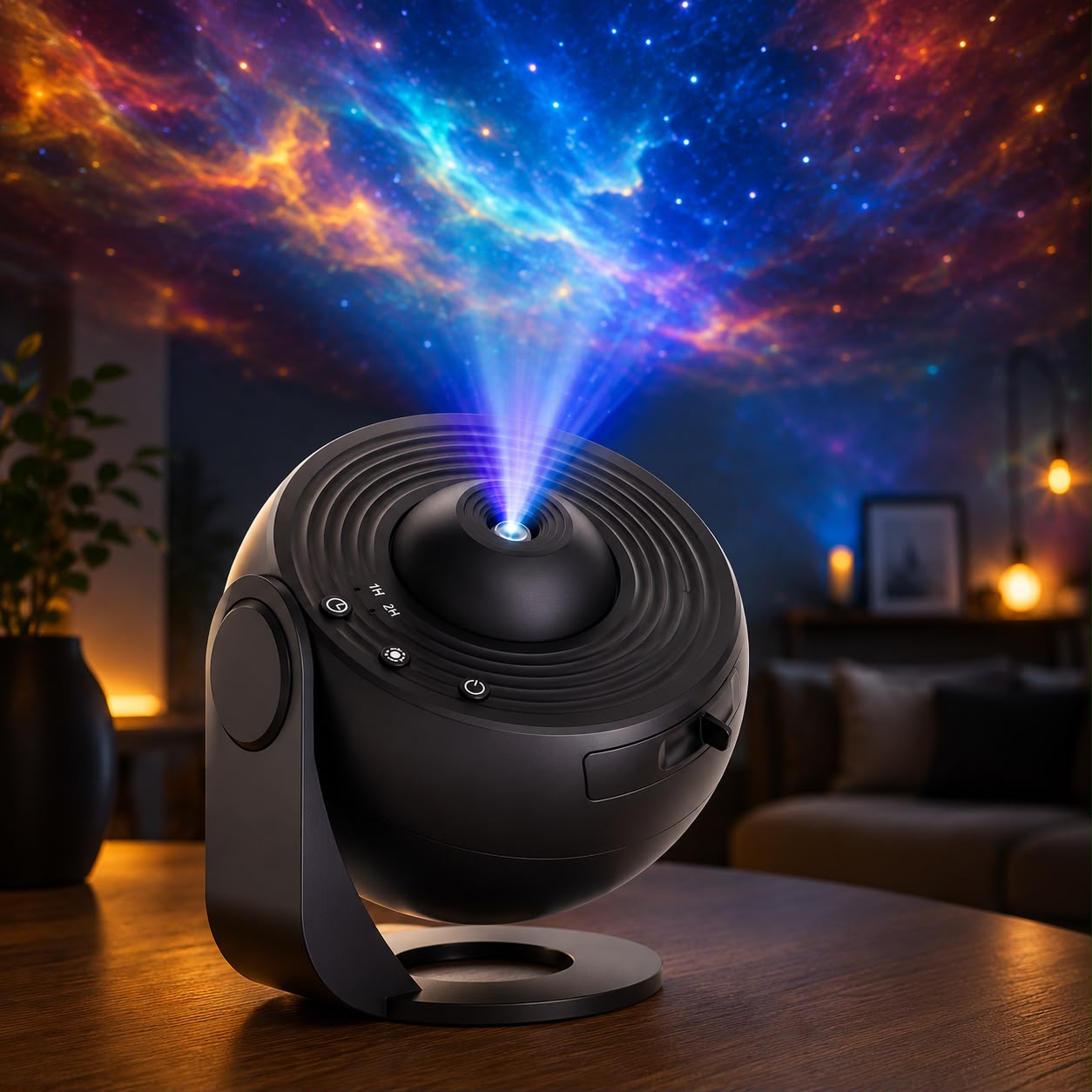 Projektor Galaktyki – Nocna Lampka Planetarium 360° dla Dzieci